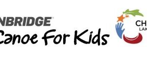 Enbridge logo, Canoe for Kids, Christie Lake Kids logo.