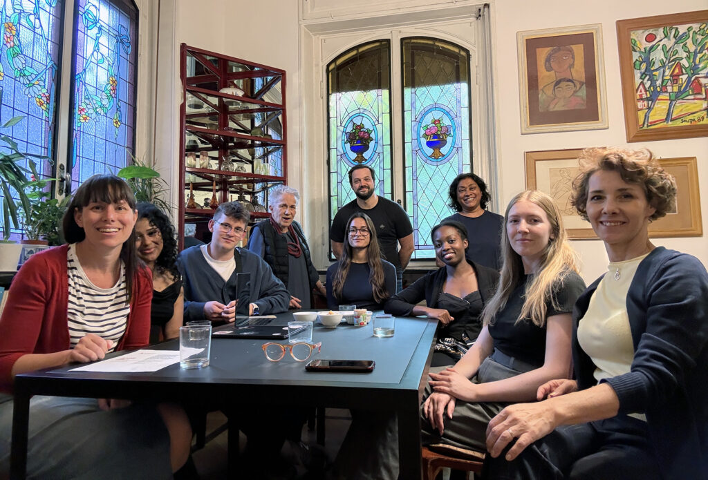 Team from the Sprott Social Impact Hub at the home and headquarters of Il Nodo in Milan, Italy.