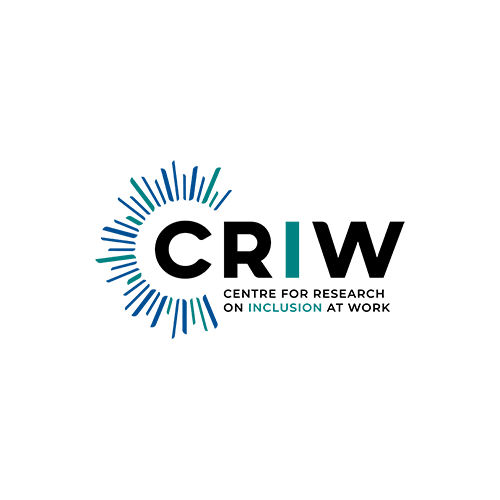 CRIW logo, centre for research on inclusion at work