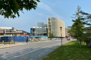 The Nicol Building under construction