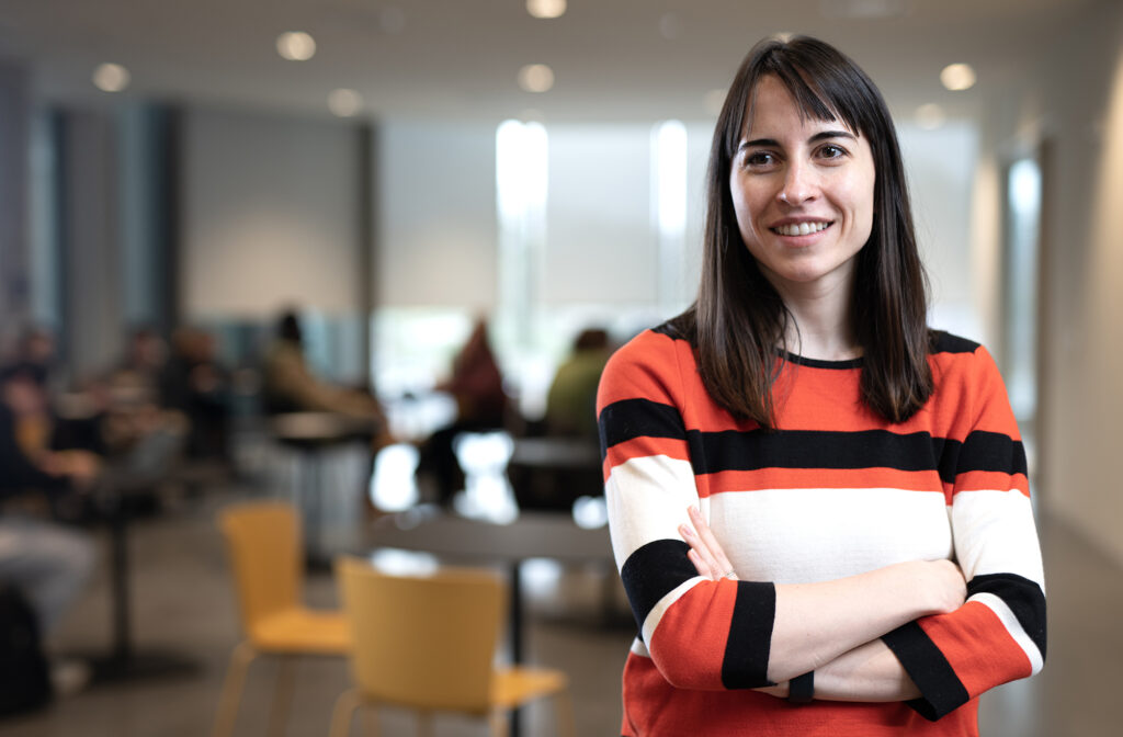 Oriane Couchoux, assistant professor of accounting, in Carleton University's Sprott School of Business.