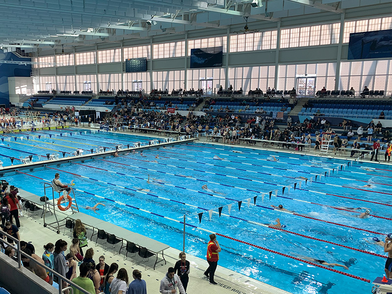 Swimming pool at the Toronto Pan Am Sports Centre