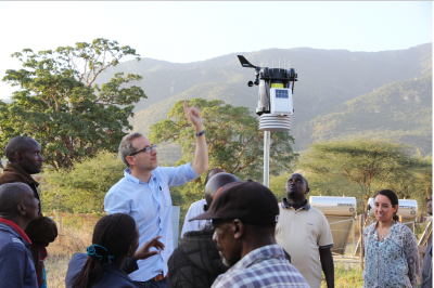Prof Troy Anderson teaches in Longido, Tanzania.
